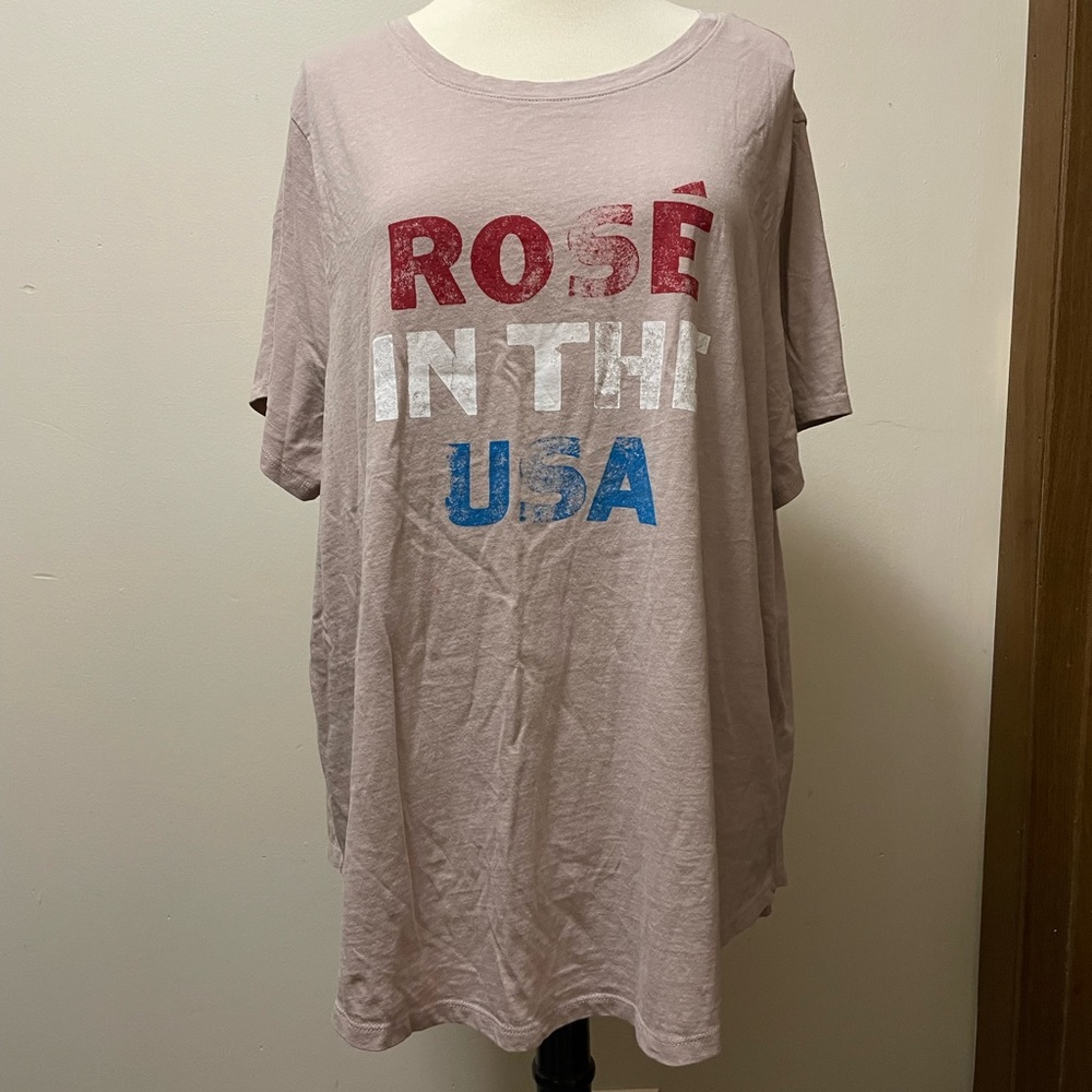 Old Navy Rose In The USA Shirt NWT